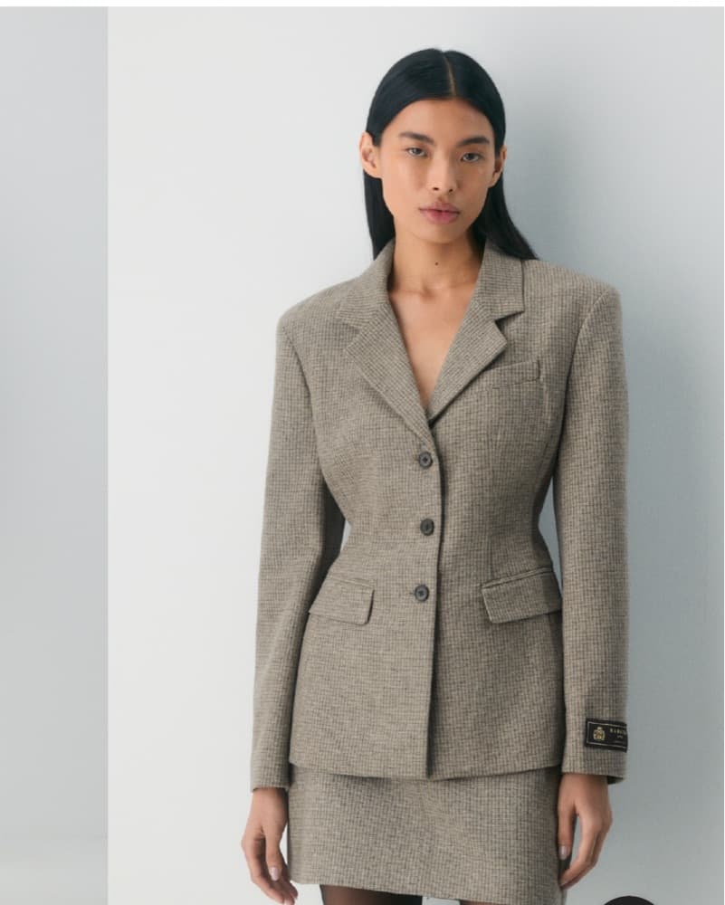 Aritzia Blazer And Skirt Set - Image 2