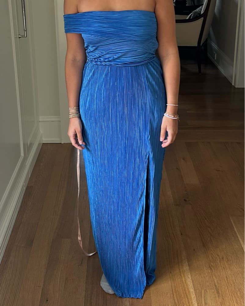 Blue Long One Should Dress - Image 3
