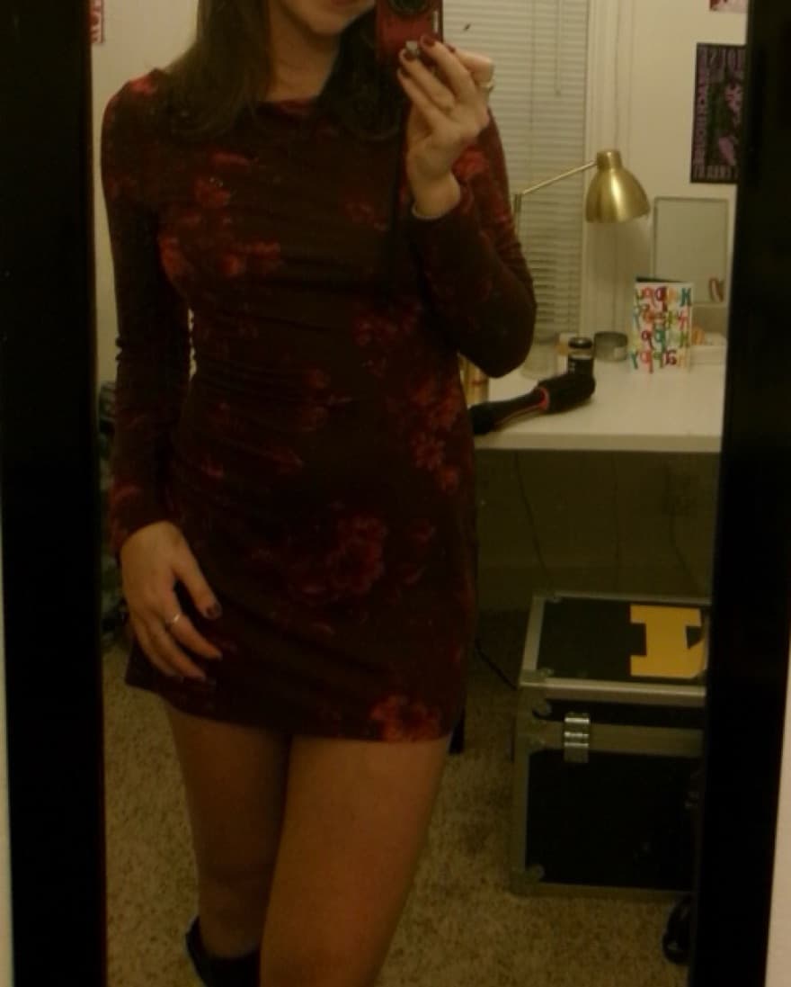 Reformation Jaelynn Knit Dress In Red - Image 3