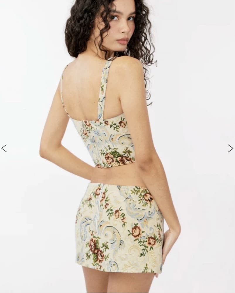 NEW With Jean Set Cindy Corset Top | Miles Skirt - Image 5