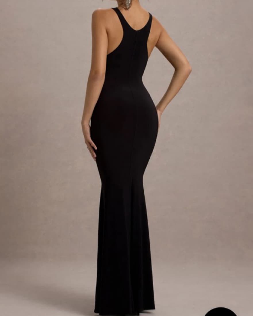 Club L London Black Odelle Dress - Image 2