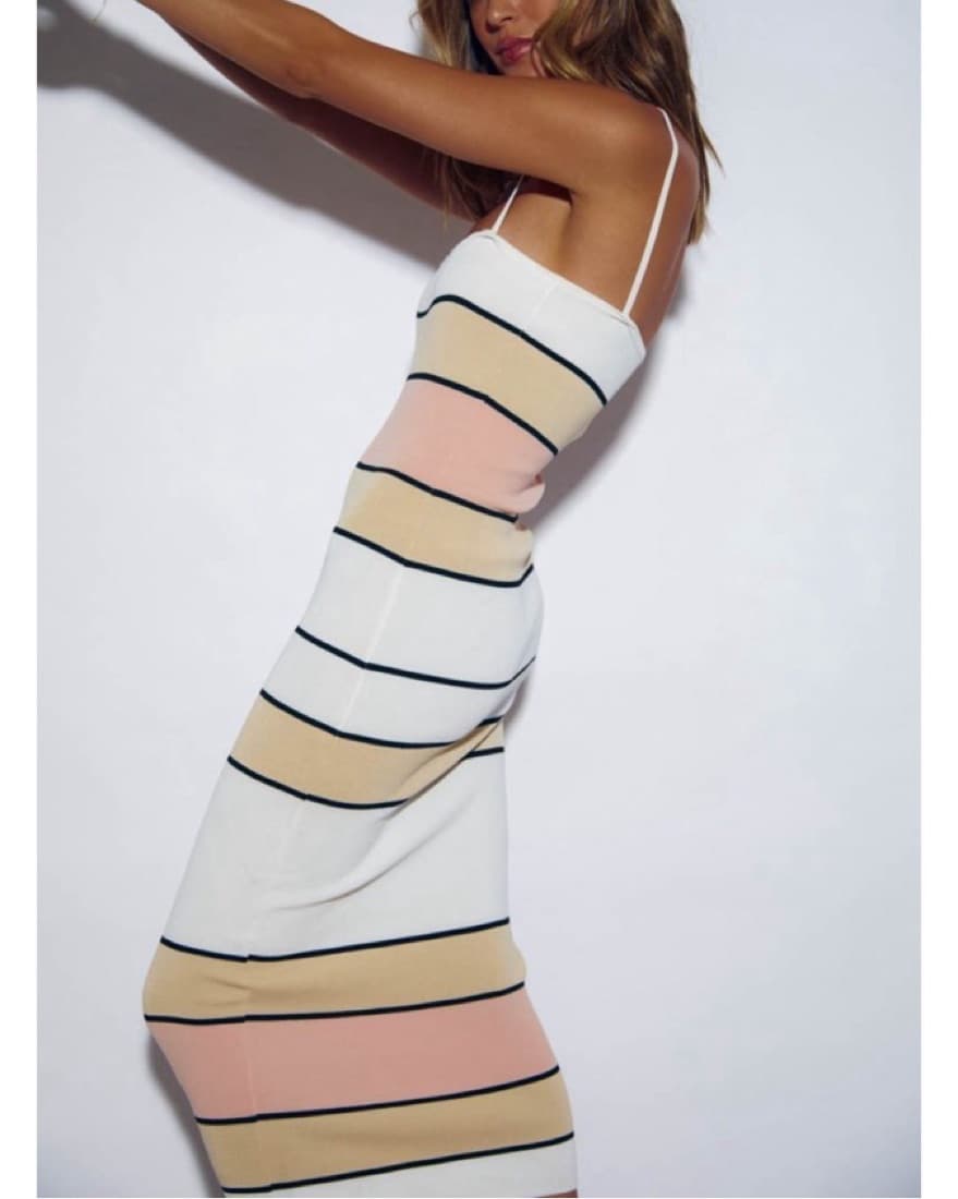 SNDYS Friday Dress In Stripe  - Image 3