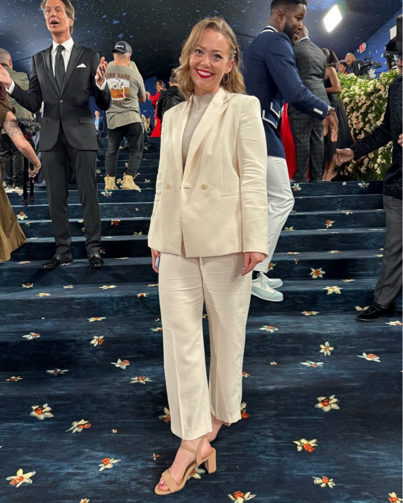 Cream Mango Blazer  - Image 2