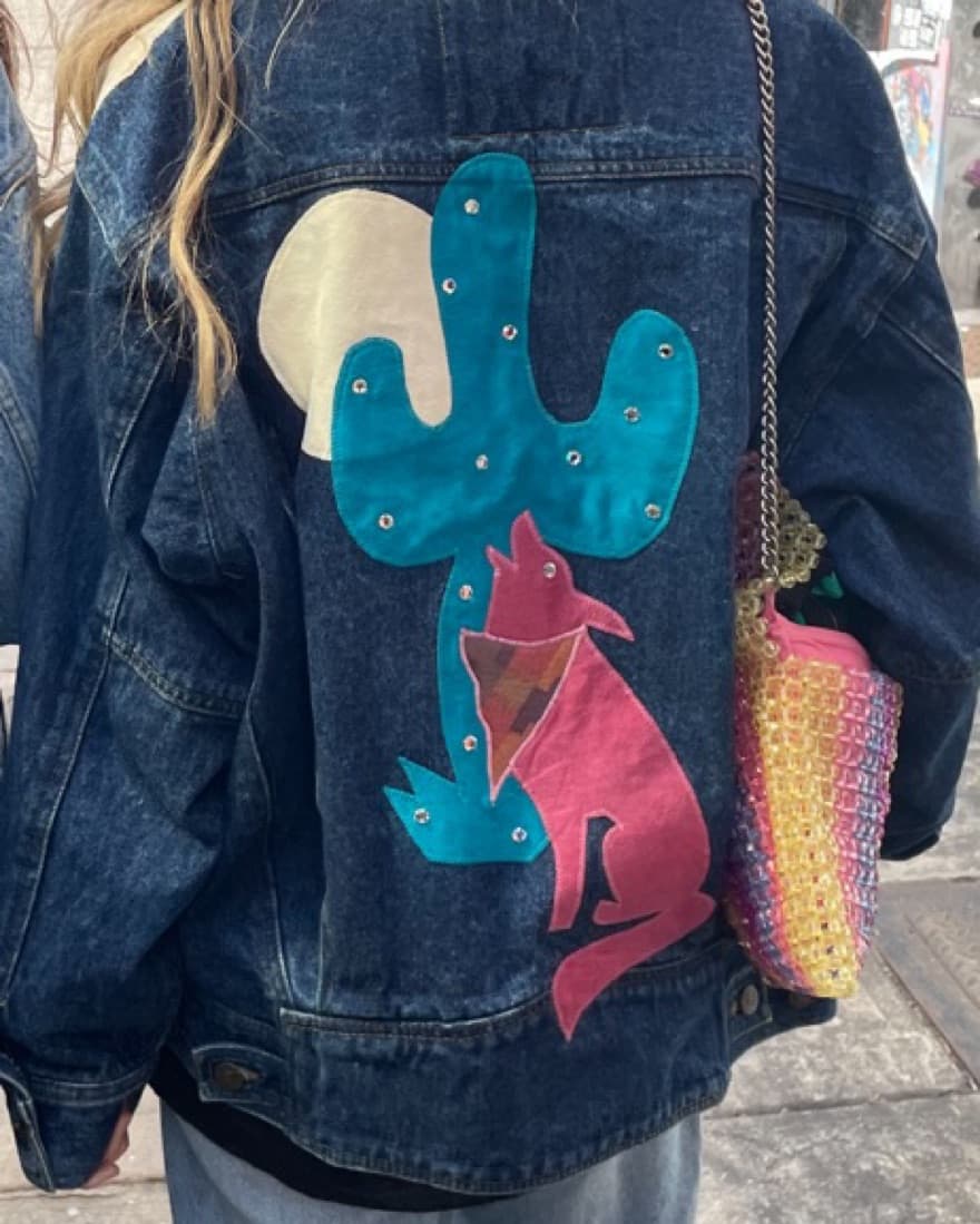 Patchwork Denim Jacket - Image 3