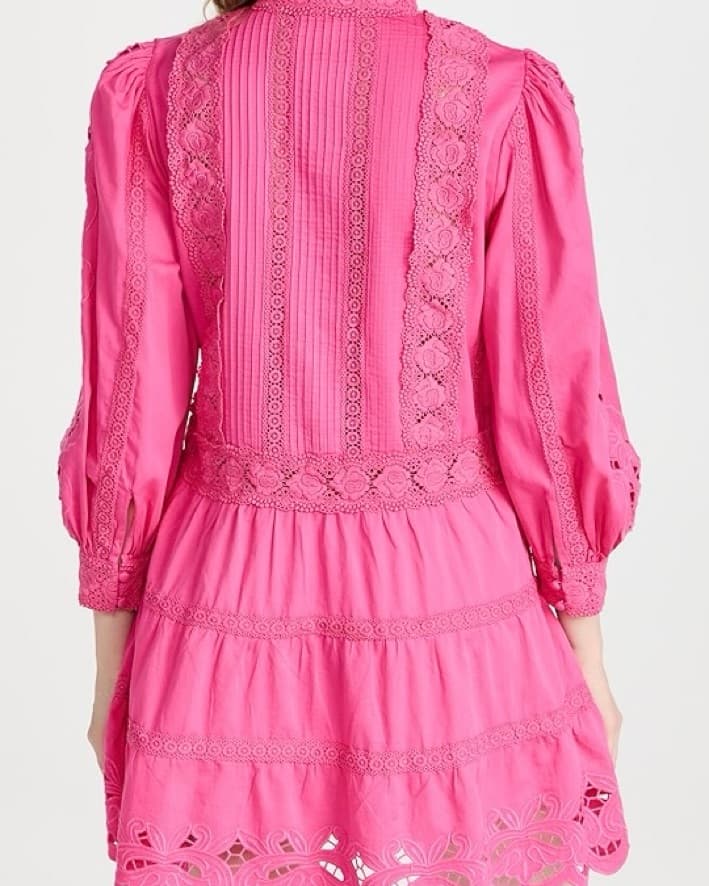 Alice + Olivia Embroidered Dress - Image 3