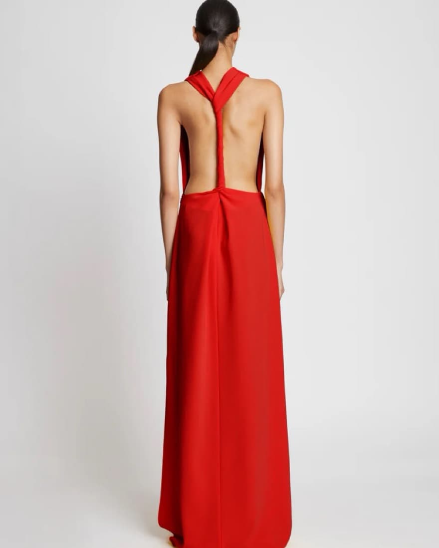 Proenza Backless Twist Dress - Image 4