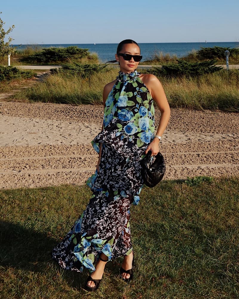 Elliatt Tiered Floral Dress - Image 5