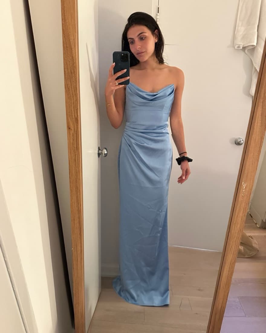 Light Blue Katie May x Revolve Gown  - Image 3