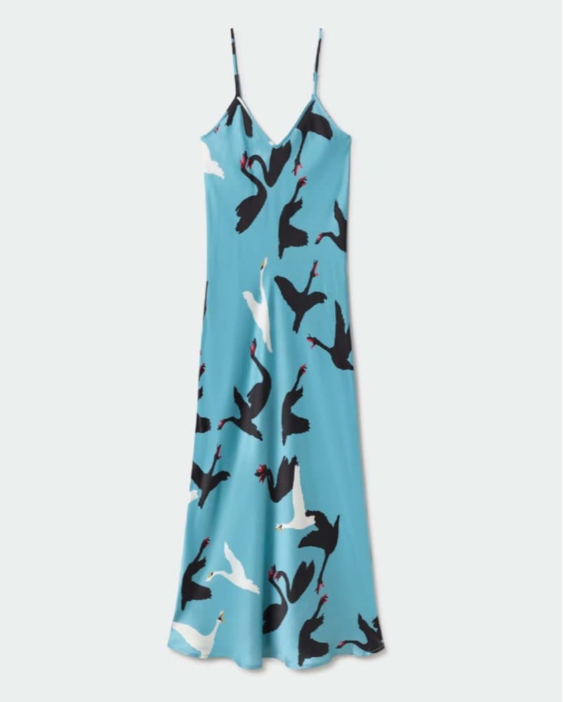 SILK LAUNDRY 90S SLIP DRESS ONLY - XS - Image 3