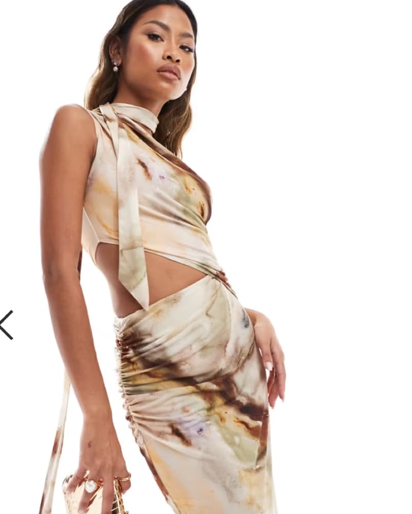 Stunning Tie-Dye Maxi Dress - Image 2