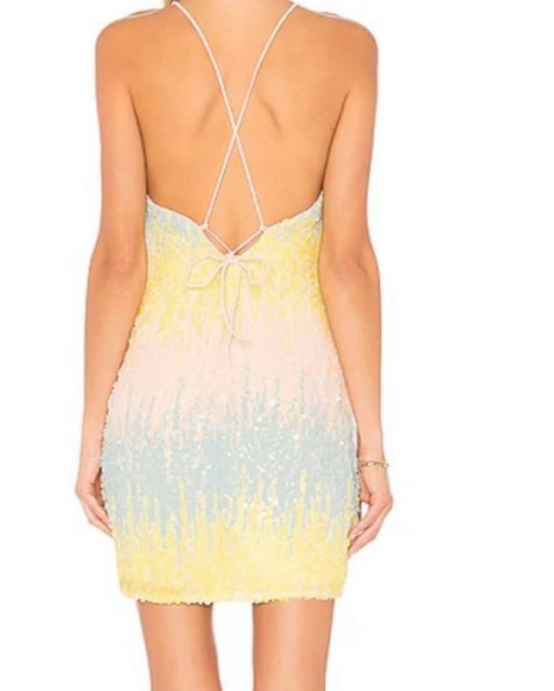 Sequin Mini Dress - Image 3