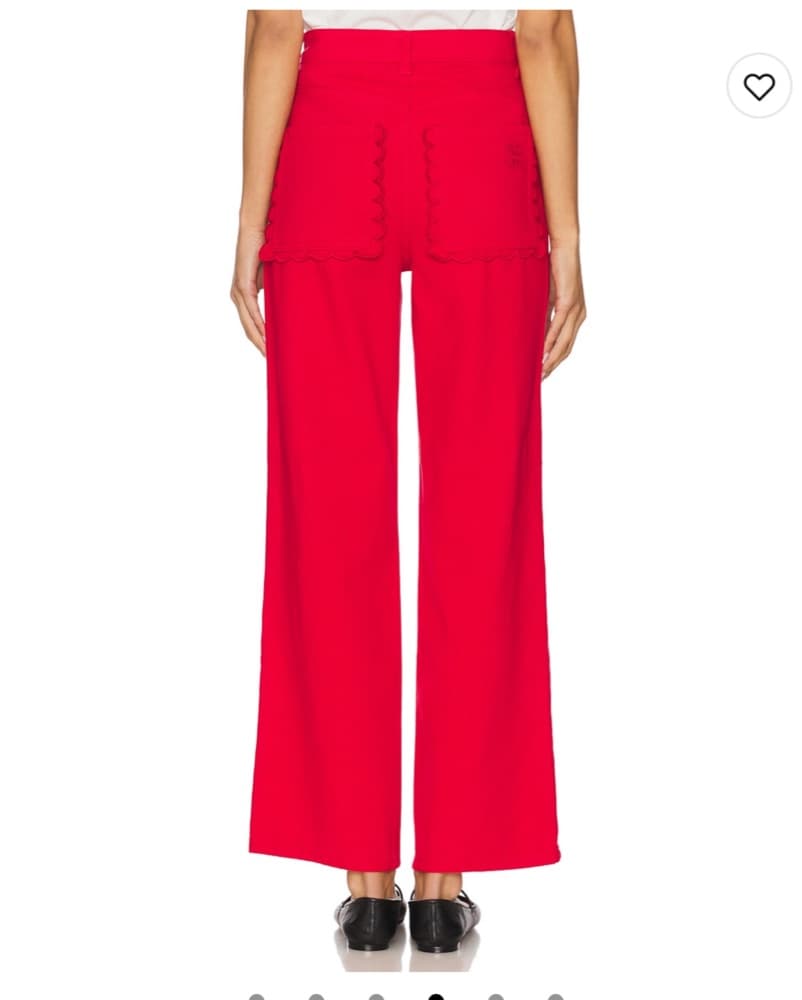 Never Fully Dressed Scallop Jeans  - Image 1