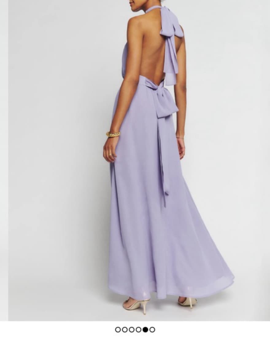 Reformation Halter Dress - Image 5