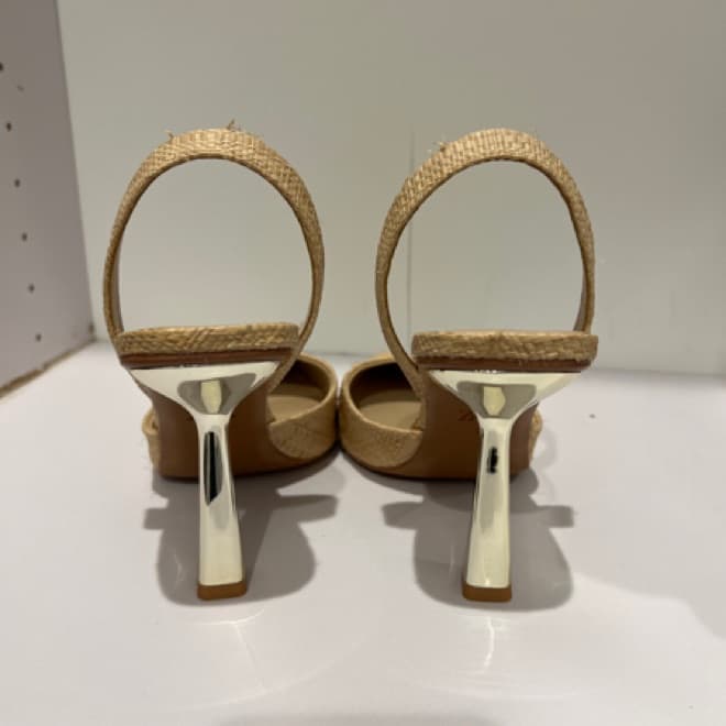 Zara Rattan Heels - Image 3