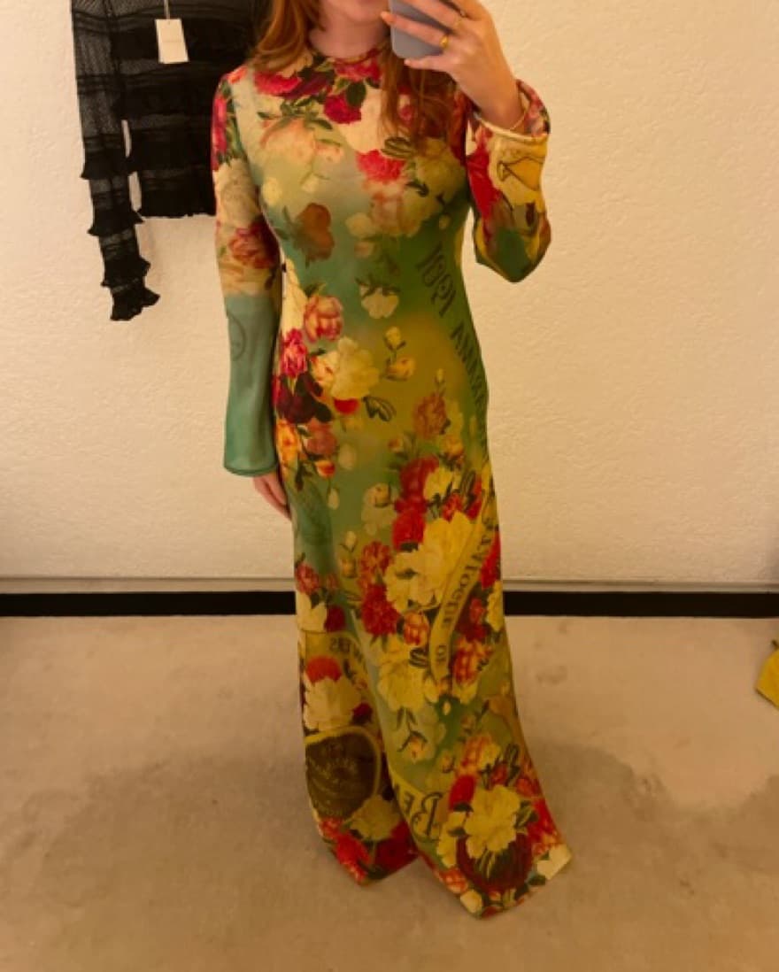 Zimmermann Long Sleeve Gown - Image 4