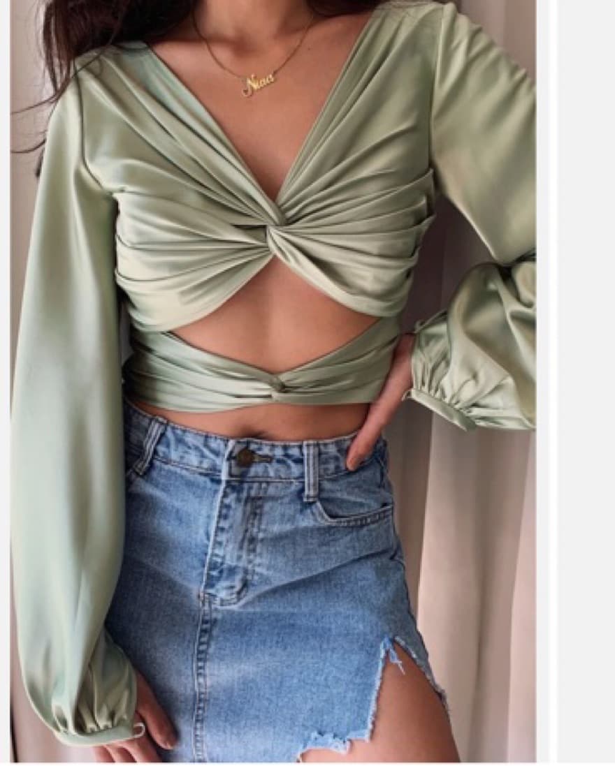 Stolen Stores Million Blouse Green  - Image 2