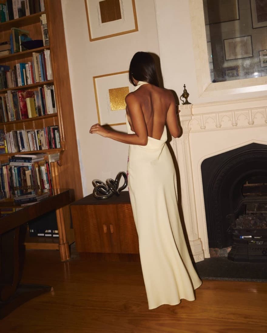 With Harper Lu Slip Dress - Image 4