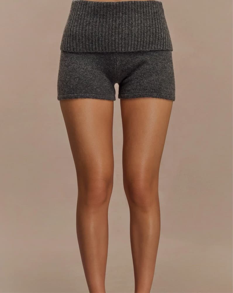 Meshki Gray Knit Co Ord Set  - Image 3