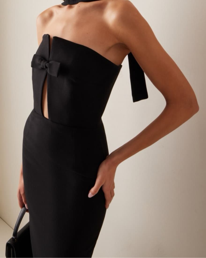 Moda Operandi Holly In Sing Bow Dress  - Image 3