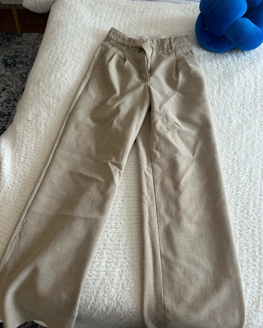 Aritzia Tan Efortless Pants  - Image 1