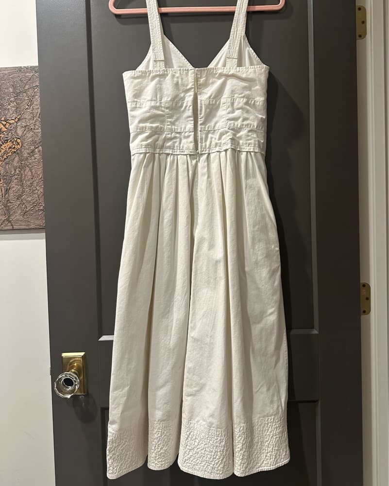 Proenza Schouler Ivory Maxi Dress - Image 3