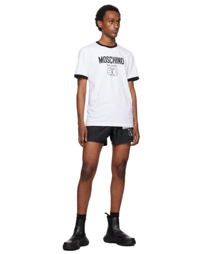 Moschino Milano Minimalist Graphic Tee - Image 3
