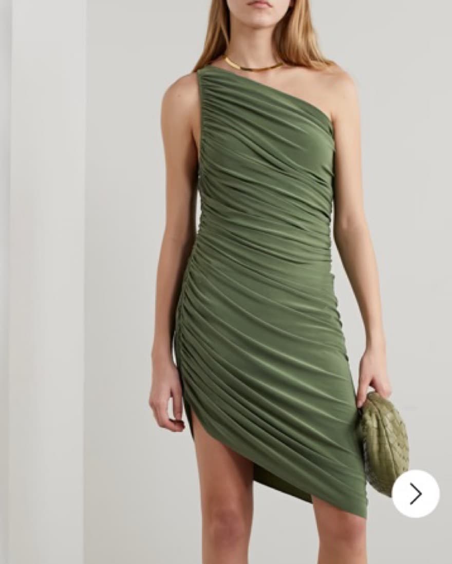 Green Norma Kamali Dress - Image 1