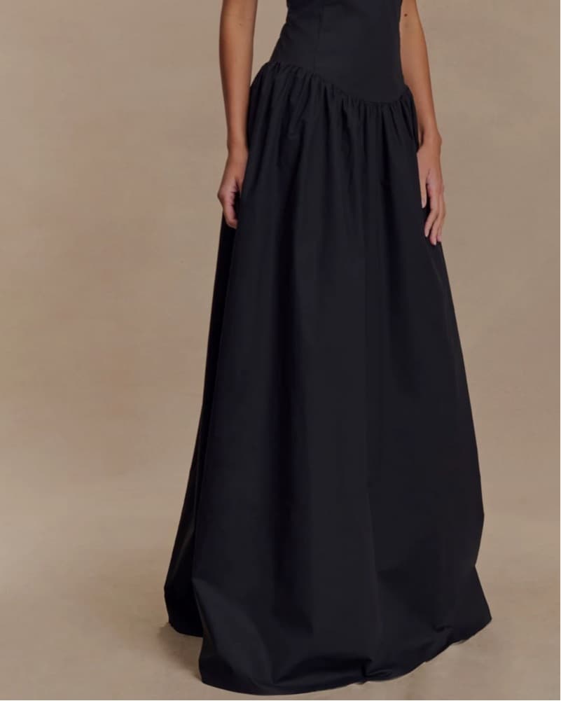 Meshki tulip A-line floor length gown - Image 3