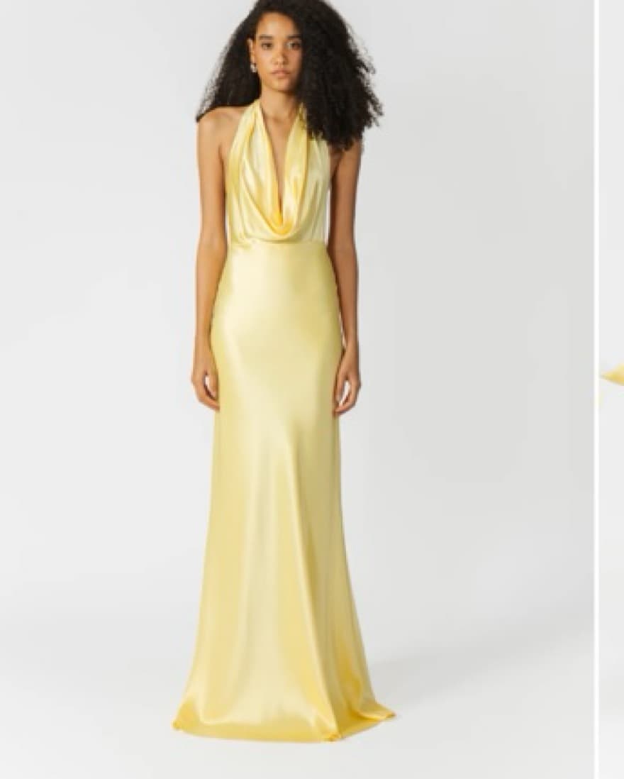 Sau Lee Pearl Satin Gown - Image 1