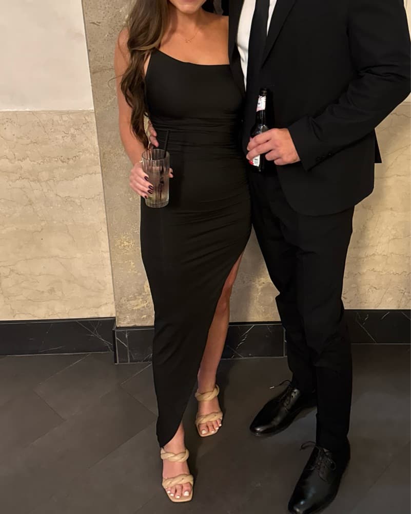 Black Cocktail Dress - Image 1