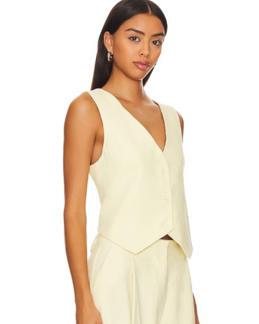 Yellow Pant And Vest Set - Image 3