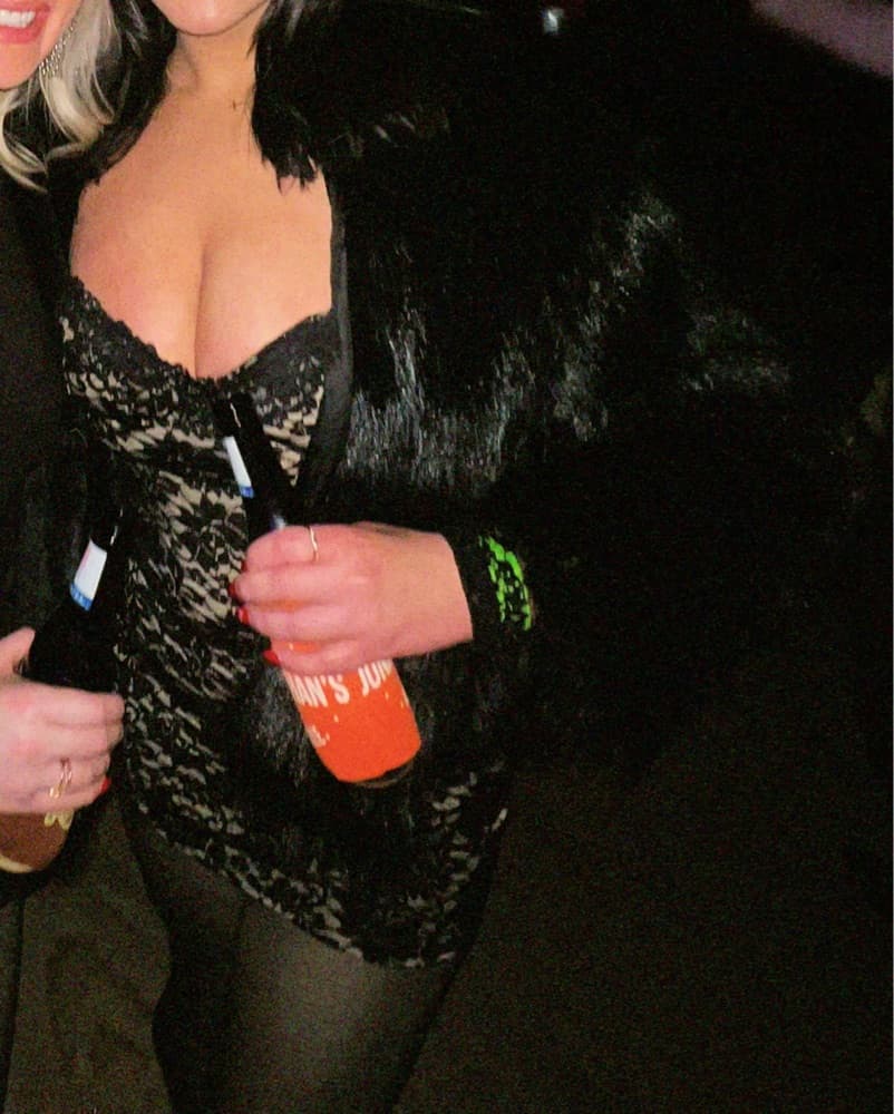 Sexy White Fox Lace Long Sleeve Dress - Image 3