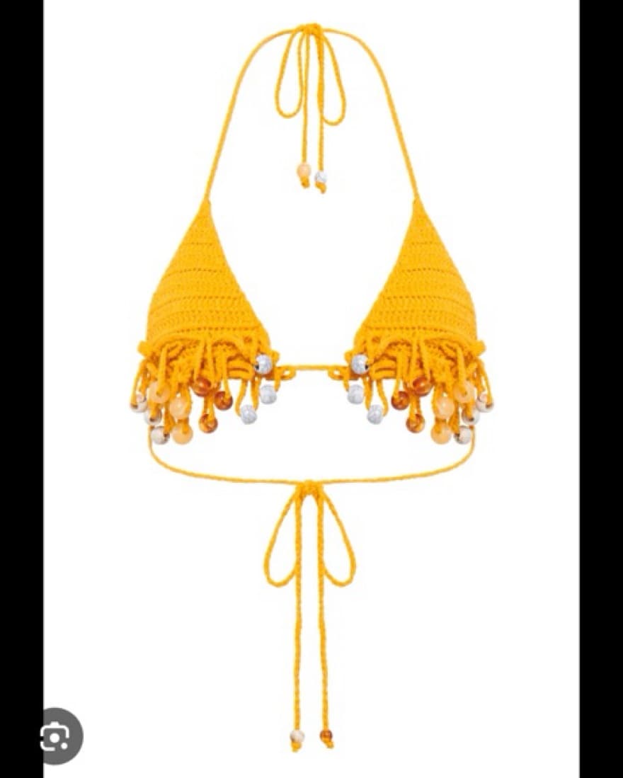 Jaded London Beaded Canary Knit Set - Image 5