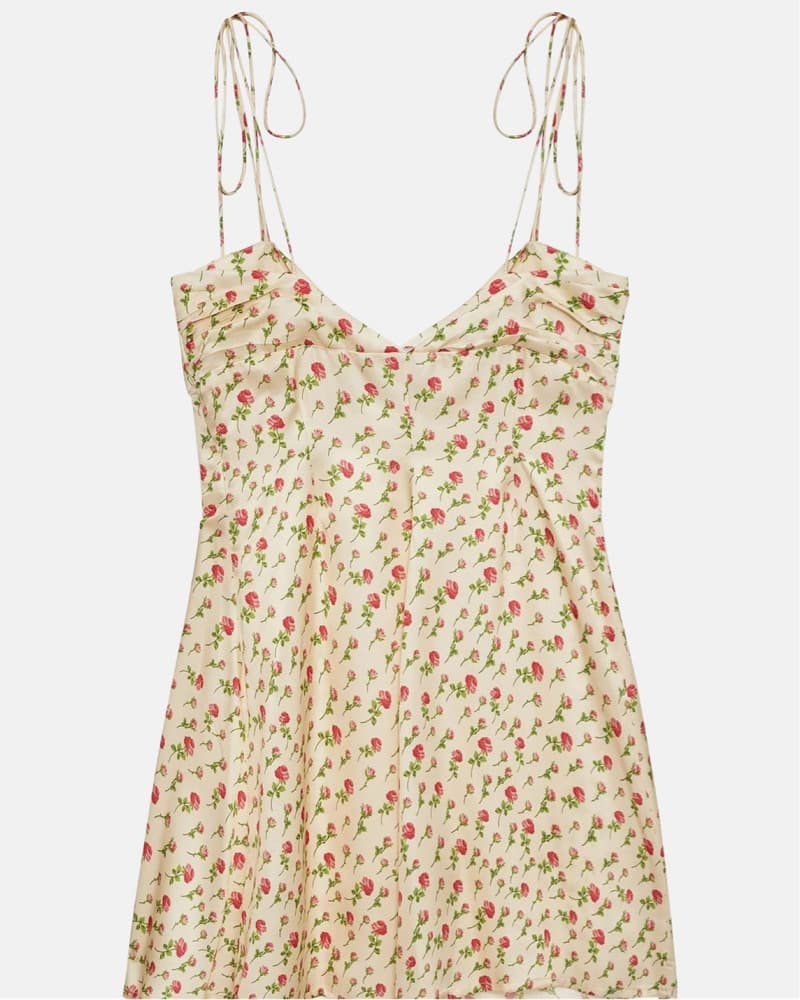 FOR LOVE & LEMONS Adira Mini Dress Cream - Image 5