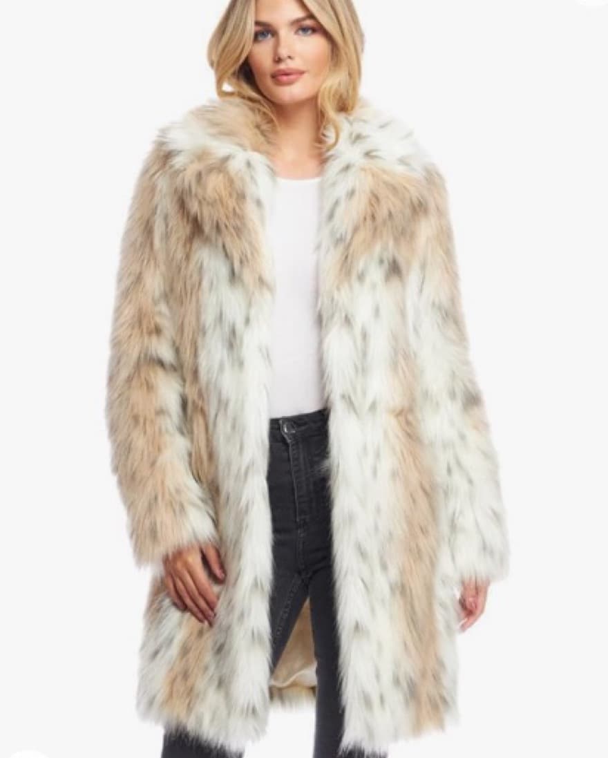 Donna Slayers Faux Fur Coat - Image 2