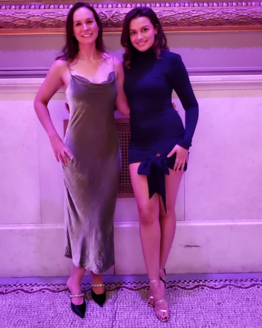 Navy Lovers & Friends dress - Image 2