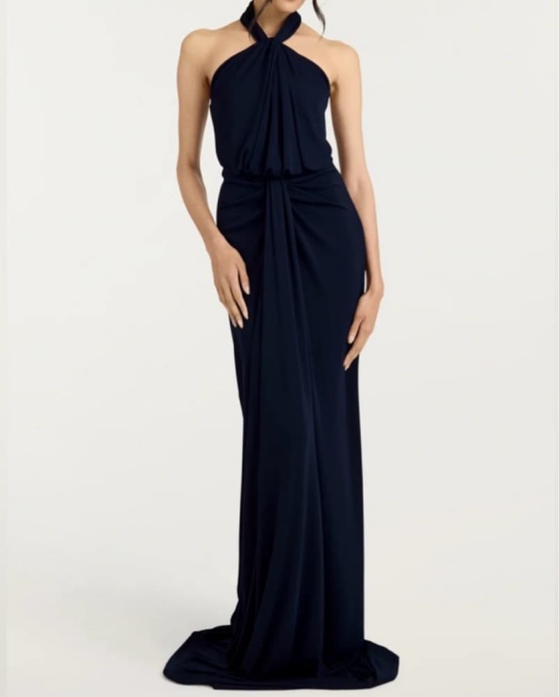 Cinq a Sept Navy Kaily Dress - Image 1