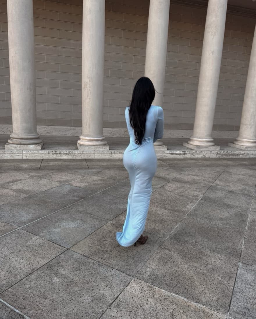 ALAÏA Inspired Ruffle Dress - Image 5
