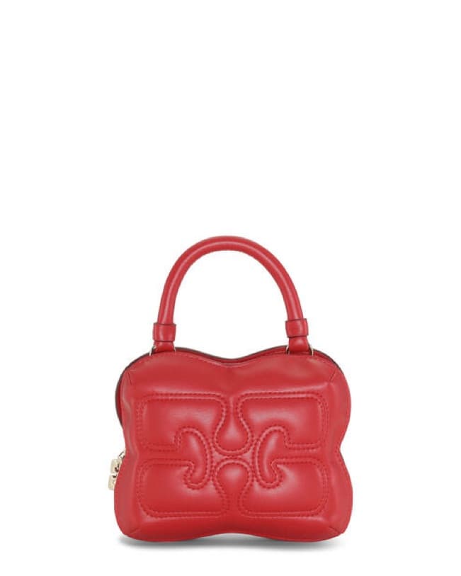 Ganni Small Red Butterfly Crossbody Bag  - Image 2