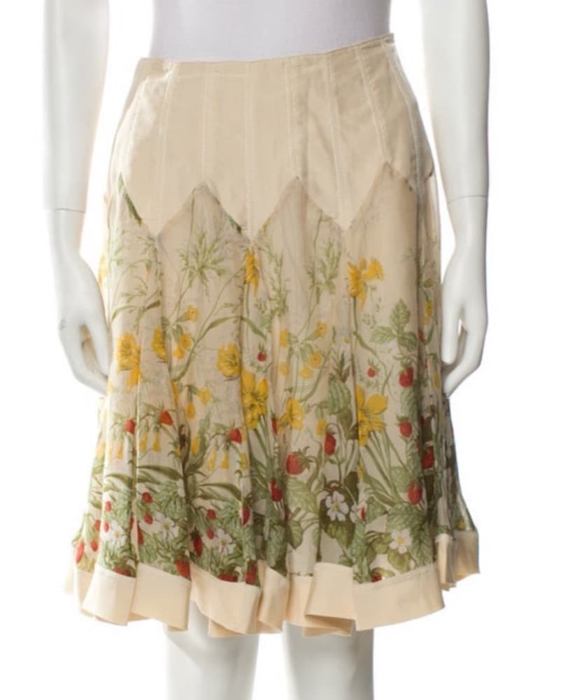 Blumarine Vintage Strawberry Skirt - Image 3