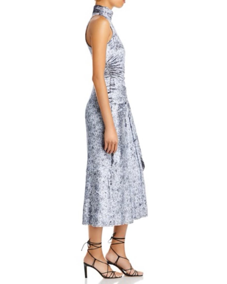 Cinq a Sept Butterfly Paisley Dress - Image 4