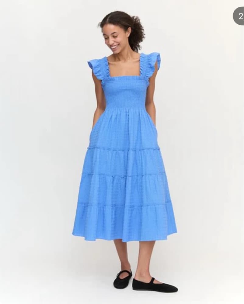 Blue Maxi Nap Dress - Image 1