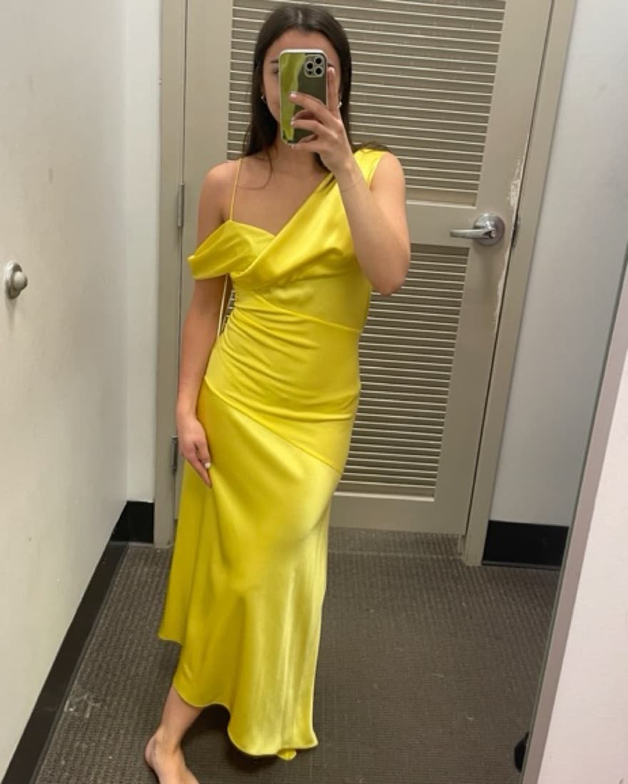 Yellow Loewe Formal Dress  - Image 1