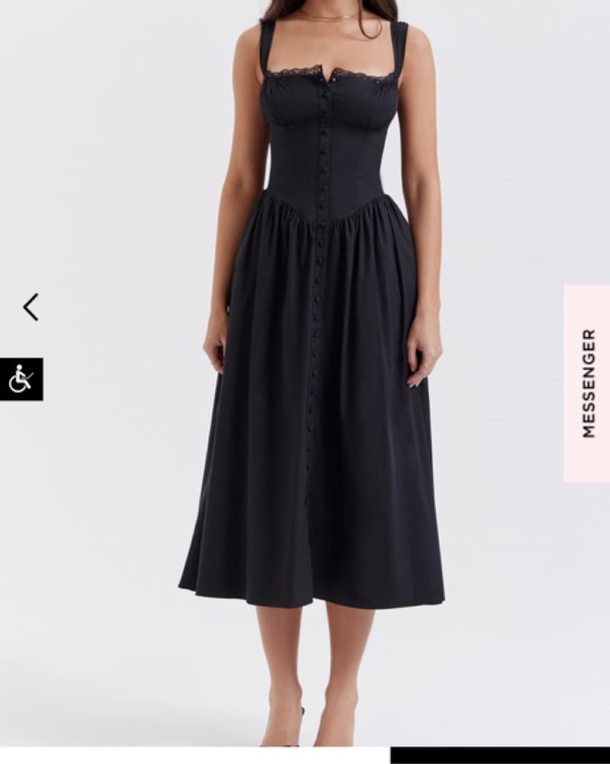 House Of Cb Black Dress - Image 2