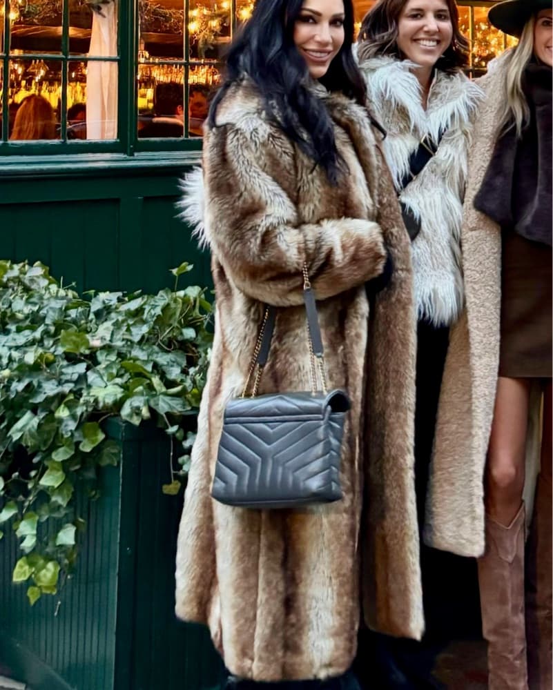 Faux Fur Coat  - Image 1