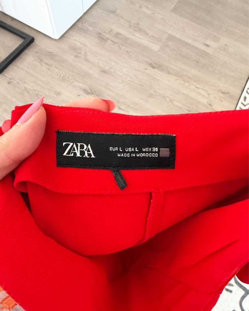 Red Halter Zara Dress - Image 3