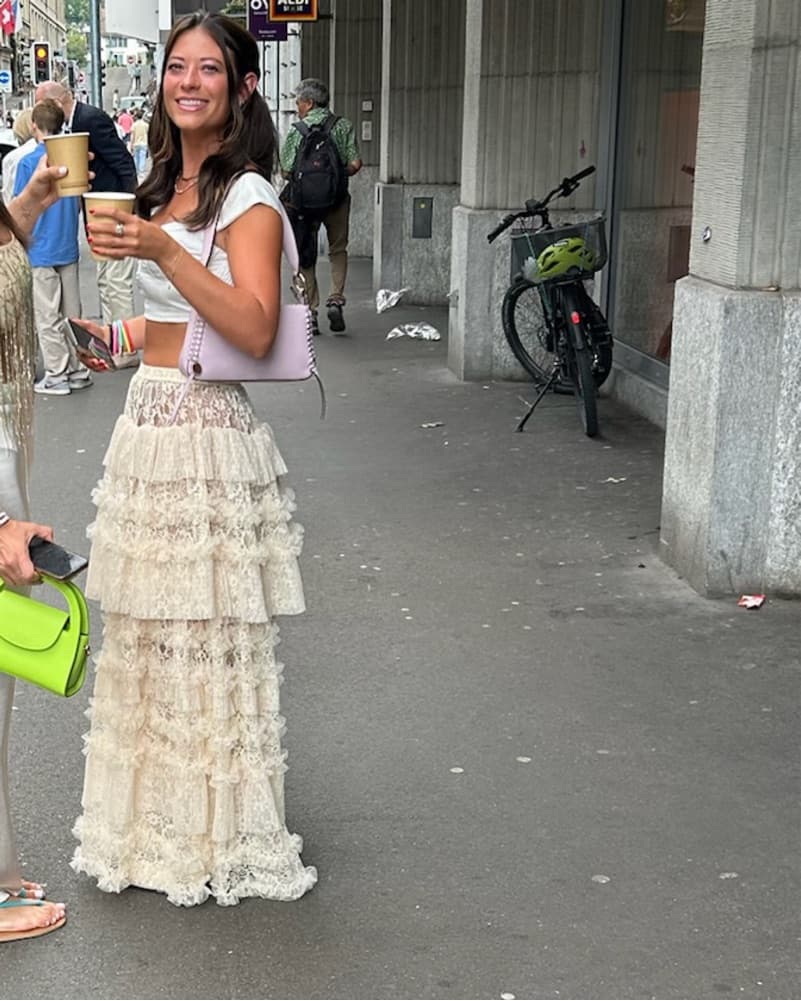 Free People Flowy Skirt - Image 1