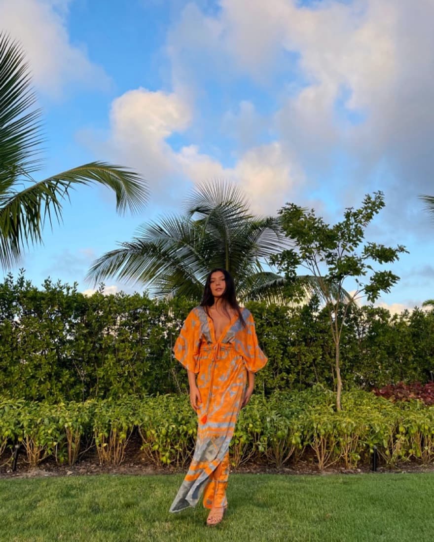 Orange Dress  - Image 2