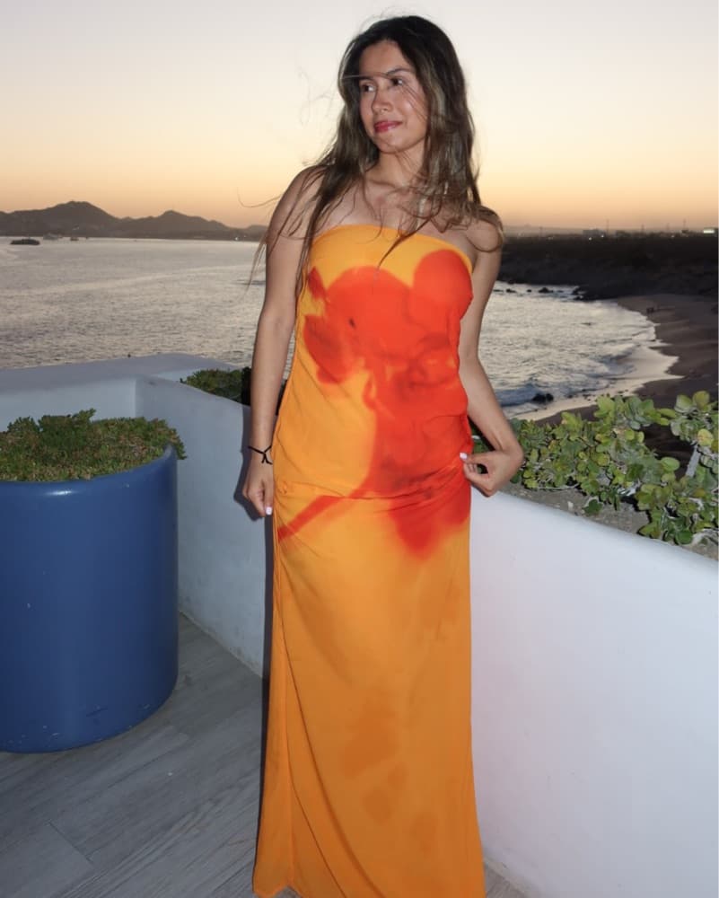 Vibrant Floral Maxi Dress - Image 3