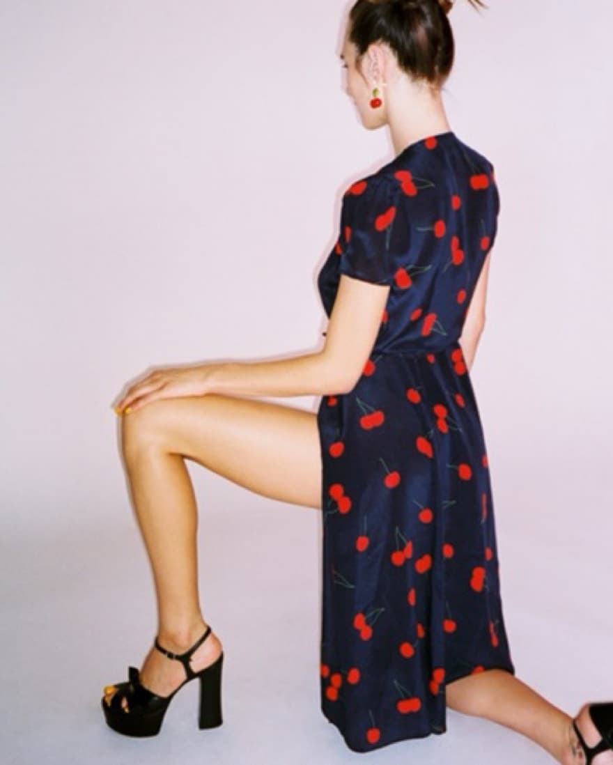 Realisation Par Cherry Wrap Dress - Image 3